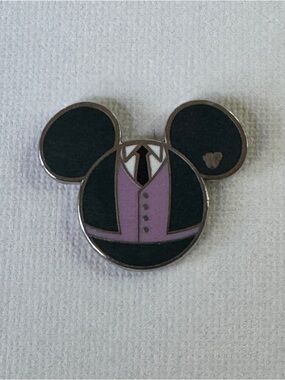 Disney Parks Enamel Trading Pin - Hidden Mickey Cast Costume - Haunted Mansion